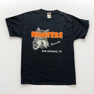 Vintage Hooters San Antonio Shirt TX Delightfully Tacky Yet Unrefined M Y2k Tee